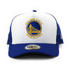 NEW ERA GOLDEN STATE WARRIORS 9FORTY D-FRAME TRUCKER MESH CAP WHITE-RYL BLUE 12503446画像