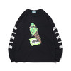 Billionaire Boys Club ICECREAM × atmos EXCLUSIVE CONEMAN L/S T-SHIRT BLACK ICJP205ST002画像