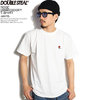 DOUBLE STEAL ROSE EMBROIDERY T-SHIRT -WHITE- 902-12010画像