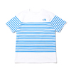 THE NORTH FACE S/S PANEL BORDER TEE WHITE NT32063画像