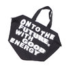 COMME des GARCONS EMERGENCY Special Bag(ON TO THE FUTURE) BLACK画像