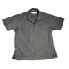 INDIVIDUALIZED SHIRTS SHORT SLEEVE ATHLETIC FIT TWILL CAMP COLLAR SHIRTS olive画像
