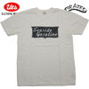 UES Printed Cotton Tee Shirt "SEASIDE GAS" WHITE 652006画像