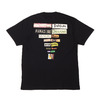 Carhartt S/S BACKPAGES T-SHIRT BLACK I027757-8900画像