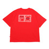 FILA NAIJEL GRAPH LOGO T-SHIRT RED FM9775-11画像