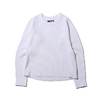 THE NORTH FACE PURPLE LABEL CREW NECK THERMAL WHITE NT3905N-W画像
