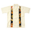 AWESOME BOY × Ichiryu made Remake Scarf Cuba Shirt LT.YELLOW画像