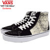 VANS Sk8-Hi Black/True White Ouroboros VN0A4U3CWT8画像