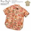 BURGUS PLUS Patch Work Check Regular Shirt HBP-331A画像