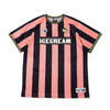 Billionaire Boys Club GAMER STRIPED JERSEY MULTI 401-3304画像