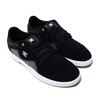 DC SHOES BARKSDALE BLACK/BLACK/YELLOW DM192015-XKKY画像