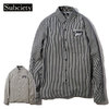 Subciety EMBLEM SHIRT L/S -STRIPE- 105-20043B画像