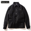 Subciety MELTON CAR COAT 104-64581画像