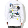 STUSSY Dot Collage L/S Tee 1994526画像
