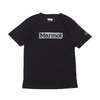 Marmot SQUARE LOGO H/S CREW BLACK TOMPJA45画像