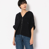 AVIREX HALF KNIT ZIP HOODIE 6204006画像