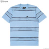 Brixton HILT S/S POCKET KNIT (CASA BLANCA BLUE/WASHED NAVY)画像