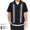 STUSSY Striped Knit Panel S/S Shirt 1110093画像
