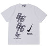 BLACK COMME des GARCONS × NIKE BRS TEE WHITE画像