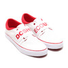 DC SHOES TRASE TX SP WHITE/GREY/RED DM202032-WYR画像