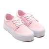 DC SHOES TRASE PLATFORM TX LIGHT PINK DW202009-LTP画像