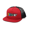 DC SHOES THE FACES Racing Red ADYHA03945画像