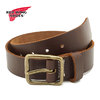 RED WING LEATHER BELT BROWN 96502画像