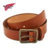 RED WING LEATHER BELT BROWN 96500画像