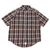 DESCENDANT 20SS HYANNIS B.D SS SHIRT FULL BROWN 201WVDS-SHM08画像