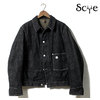 SCYE BASICS BLACK SELVEGE DENIM JACKET 5120-63555画像