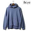 Scye SUVIN COTTON FLEECE BACK JERSEY HOODIE 1120-23210画像