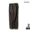 ULTERIOR BRUSHED SLUB TWEED DRAWSTRING PANTS ULPT10-20C37M画像