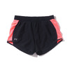 UNDER ARMOUR Fly By Short BLACK/ORANGE 1297125-031画像