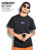 DOUBLE STEAL EMBROIDERY BOX T-SHIRT -BLACK/BLUE- 992-12006画像