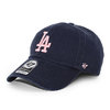 '47 Brand LOS ANGELES DODGERS CLEAN UP STRAPBACK CAP NAVY-PINK B-RGW12GWSNL-NYH画像