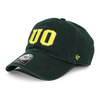 '47 Brand OREGON DUCKS CLEAN UP STRAPBACK CAP GREEN C-RGW78GWS-DGB画像