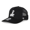 '47 Brand WASHINGTON WIZARDS MESH CAP BLACK-WHITE K-LEVEM23GWP-BKA画像