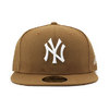 NEW ERA NEW YORK YANKEES 59FIFTY FITTED CAP WHEAT-WHITE 11308532画像