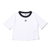 adidas CROP TOP WHITE GD2359画像