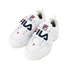 FILA Disruptor II Applique White / Fila Navy / Fila Red F0498-0125画像
