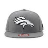 NEW ERA DENVER BRONCOS 9FIFTY SNAPBACK CAP GREY-BLACK NEDVB090画像