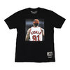 Mitchell & Ness CHICAGO BULLS DENNIS RODMAN PLAYER GRAPHIC T-SHIRT/BLAC BMTRMO18711画像