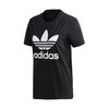 adidas TREFOIL TEE BLACK/WHITE FM3311画像