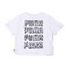 PUMA × MR DOODLE CROPPED TEE WHITE 598654-02画像
