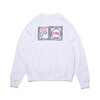 FILA NAIJEL GRAPH LOGO CREW NECK WHITE FM9772-01画像