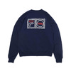 FILA NAIJEL GRAPH LOGO CREW NECK NAVY FM9772-20画像