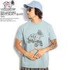 The Endless Summer TES LEOPARD SKATE BUHI T-SHIRT -SAX- FH-0574358画像