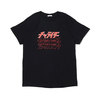 チャライダー &times; atmos pink フロントラインロゴ Tシャツ BLACK 20SS-CRTP02画像