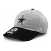 '47 Brand DALLAS COWBOYS CLEAN UP STRAPBACK CAP GREY NAVY F-RGW09GWS-NYA画像