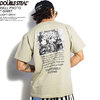 DOUBLE STEAL WALL PHOTO T-SHIRT -LIGHT GRAY- 903-14036画像